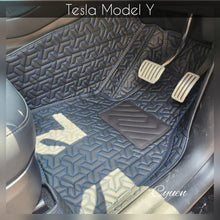 將圖片載入圖庫檢視器 Tesla 2020-2025 Model Y 3D立體全包圍汽車地毯
